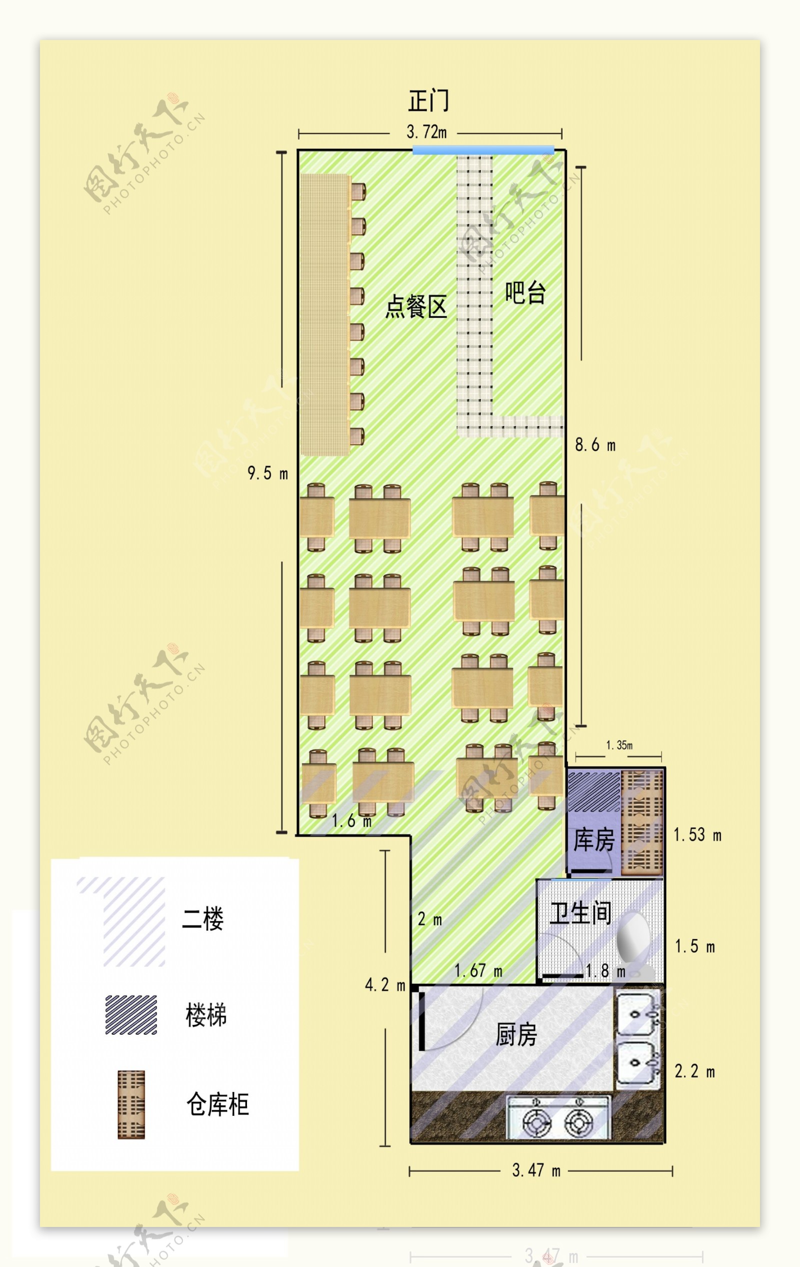 店面装修平面图