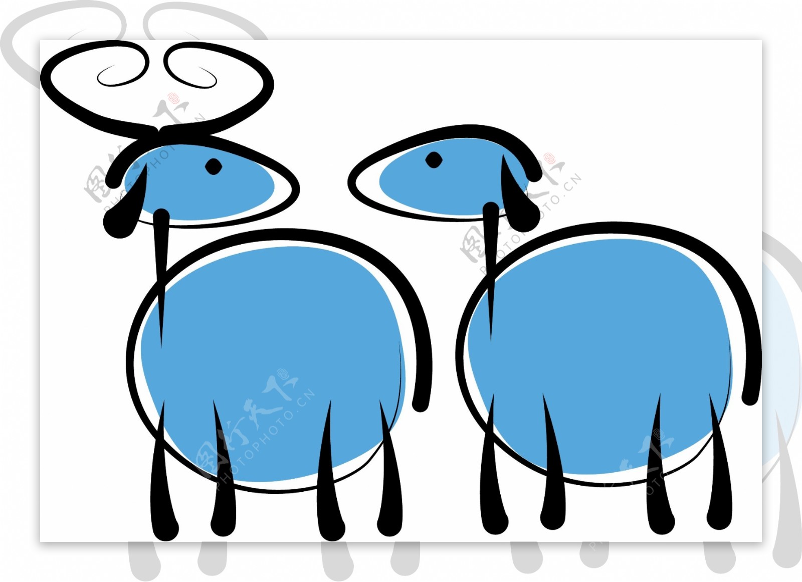 羊年设计元素
