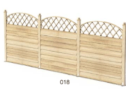 室外模型木桥和栅栏3d素材公用设施8