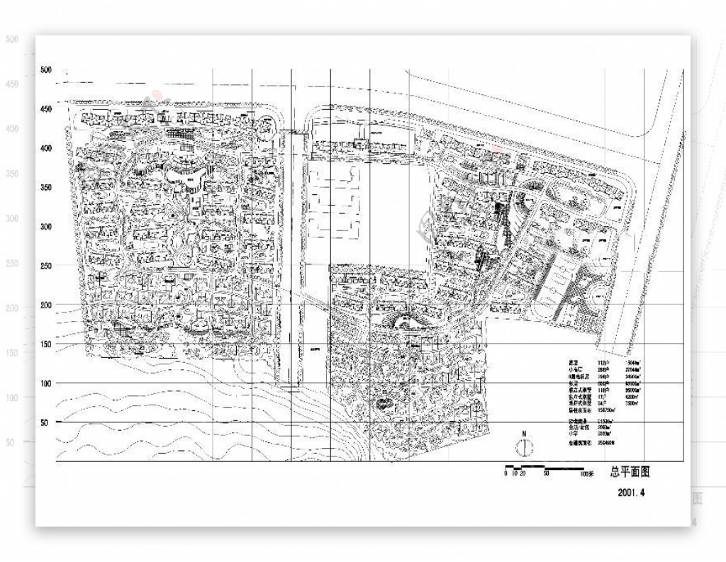某区域规划CAD图纸