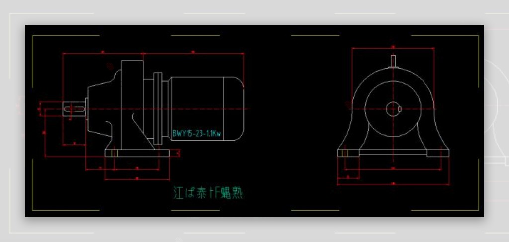 15231.1Kw摆线针轮减速机