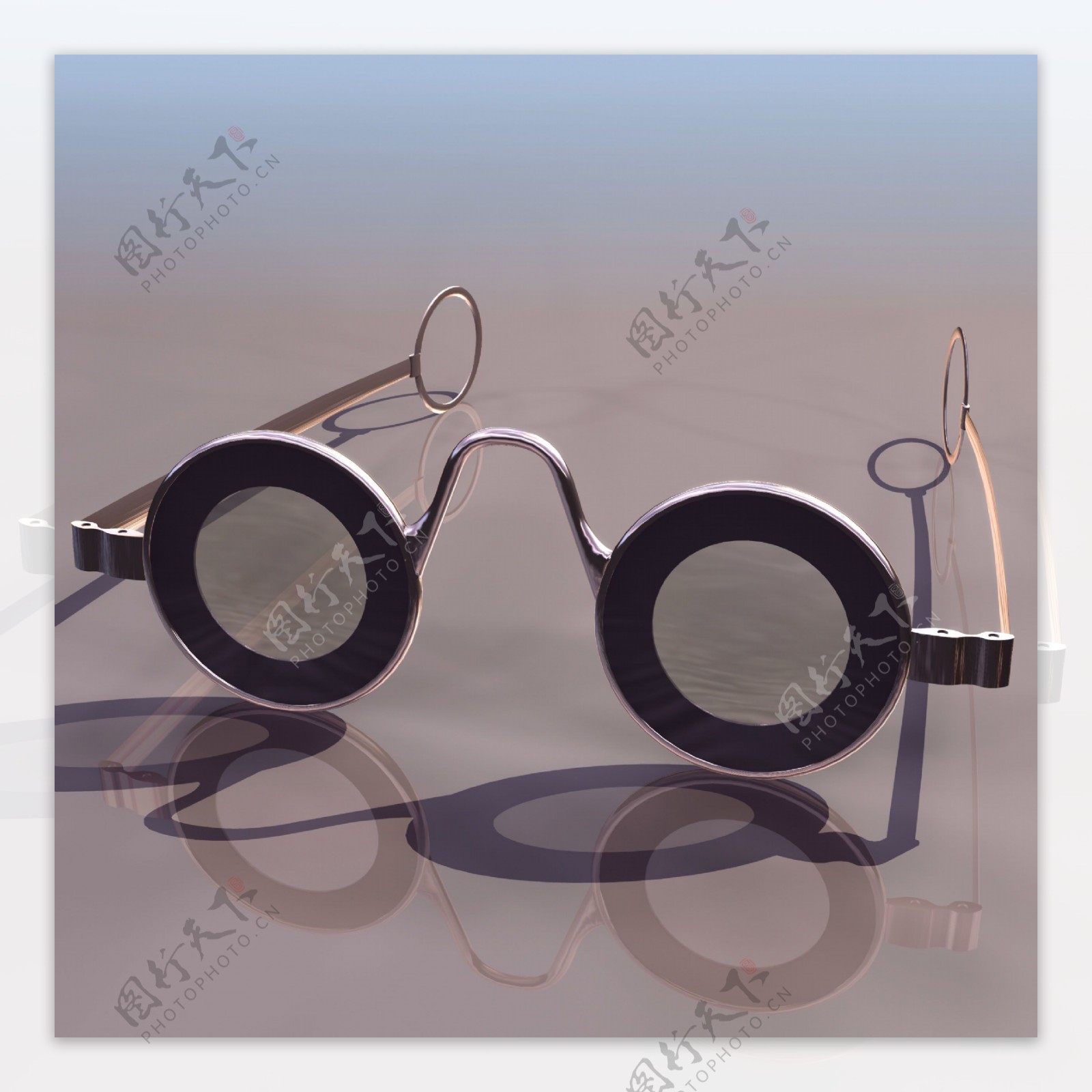 GLASSES博士眼镜模型01