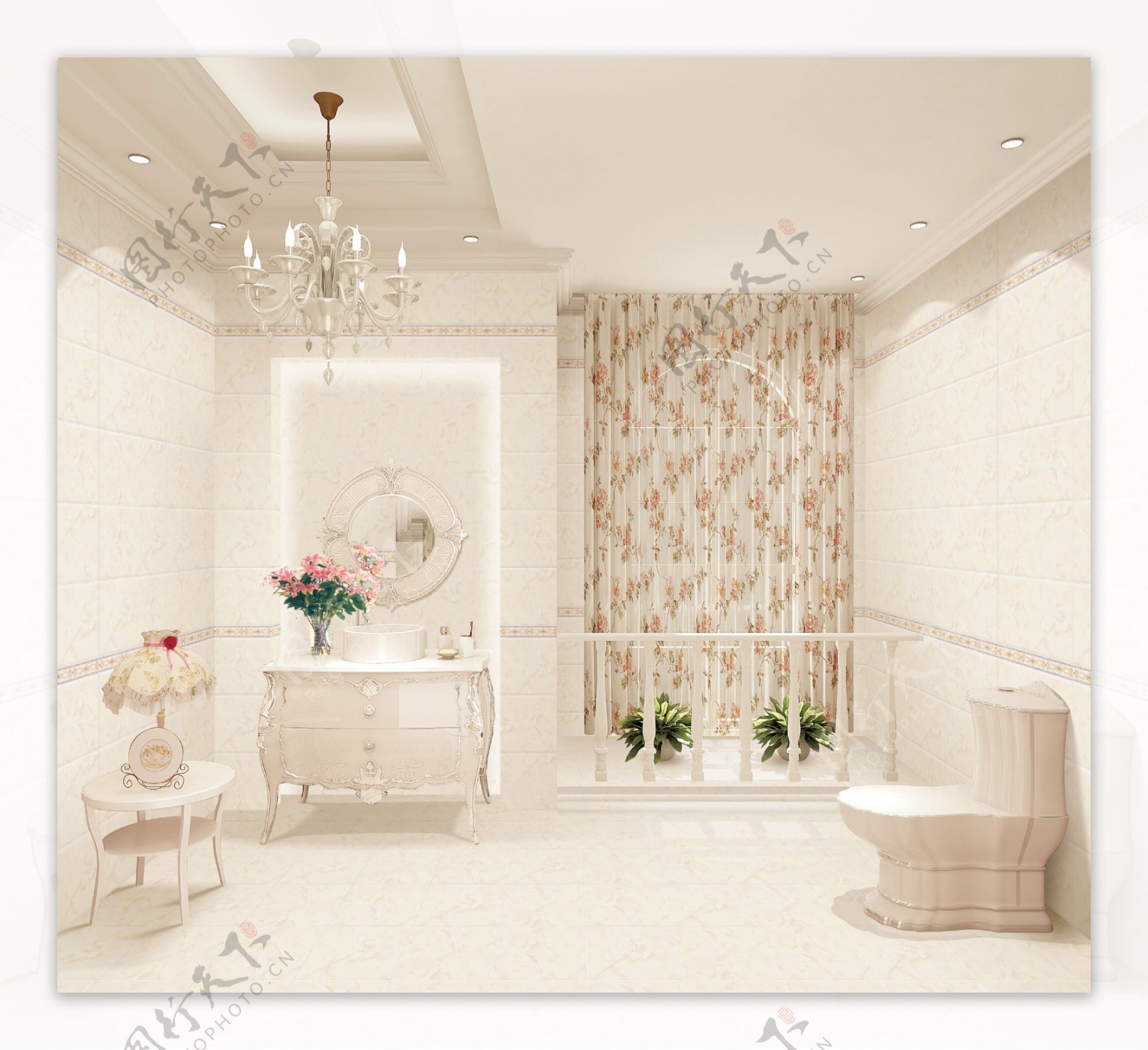 瓷砖效果图|空间|家装设计|精彩chen - 原创作品 - 站酷 (ZCOOL)