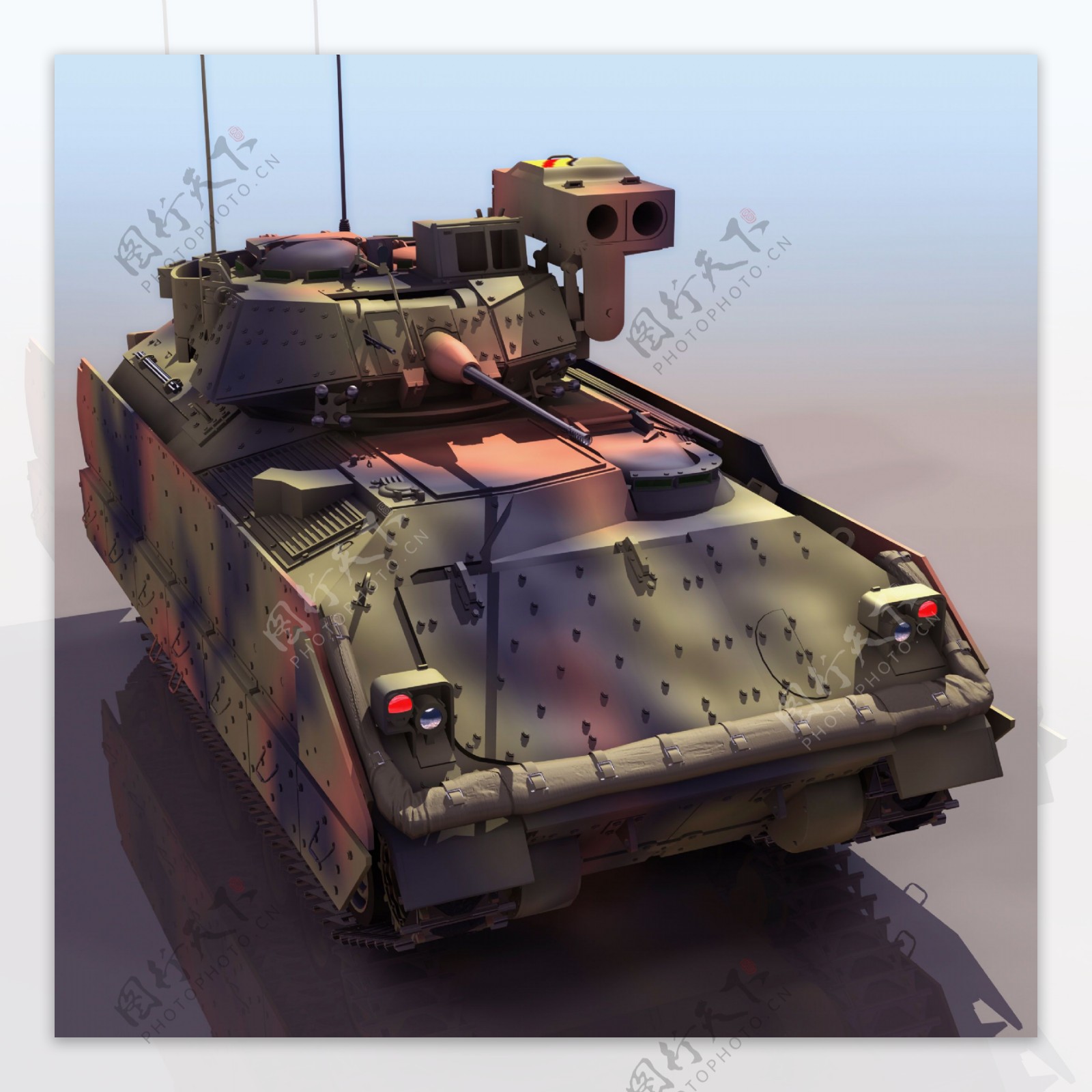 M2A2坦克模型012