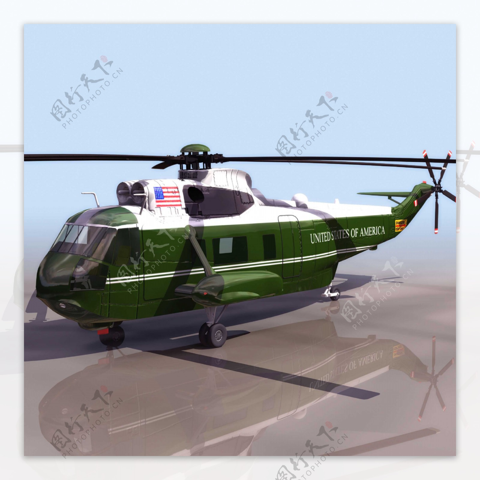 直升机VH3DPRESVH3DSEAKINGPRESIDENTIAL
