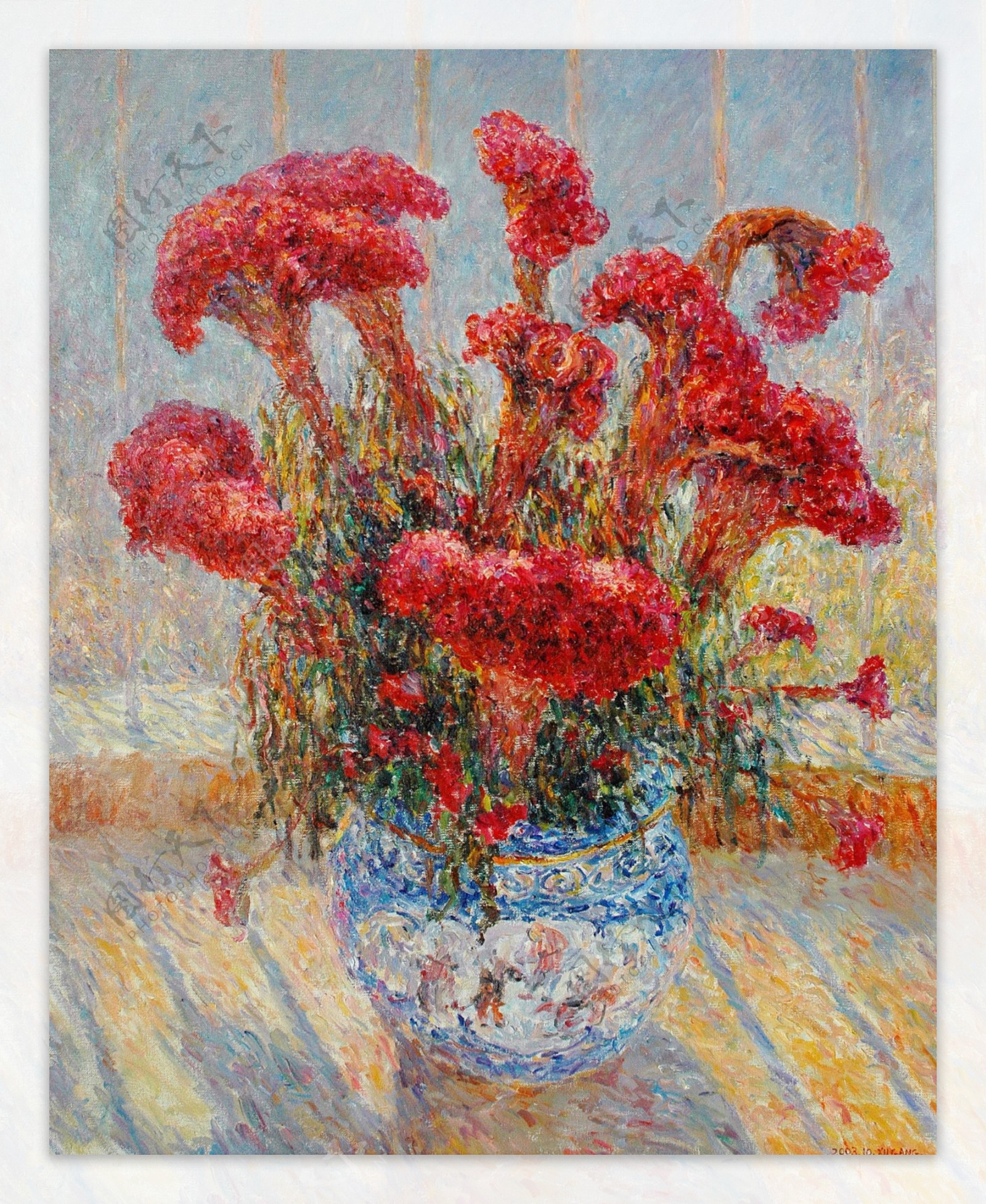 81513800052花卉水果蔬菜器皿静物印象画派写实主义油画装饰画