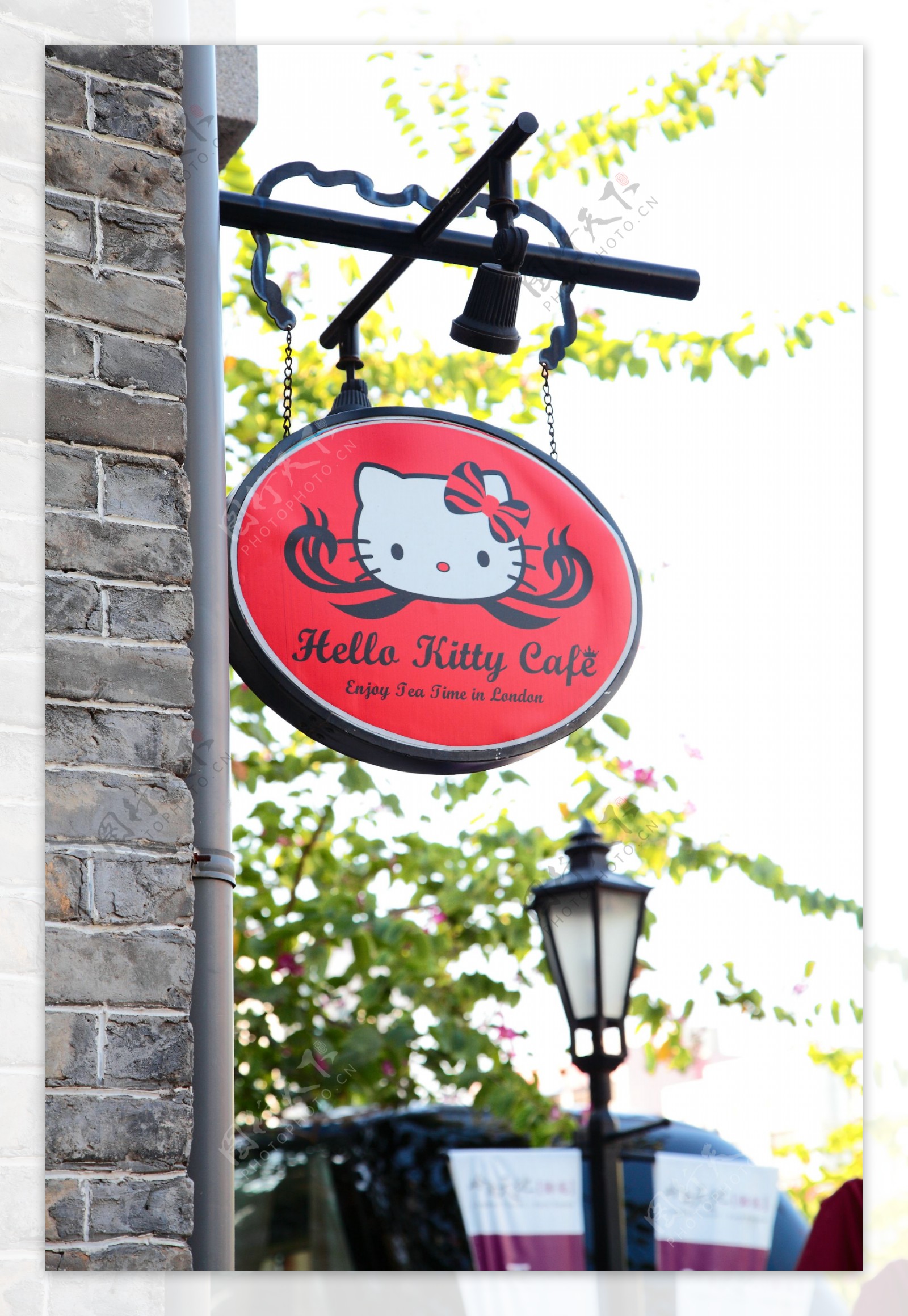 吉蒂猫主题餐厅图片