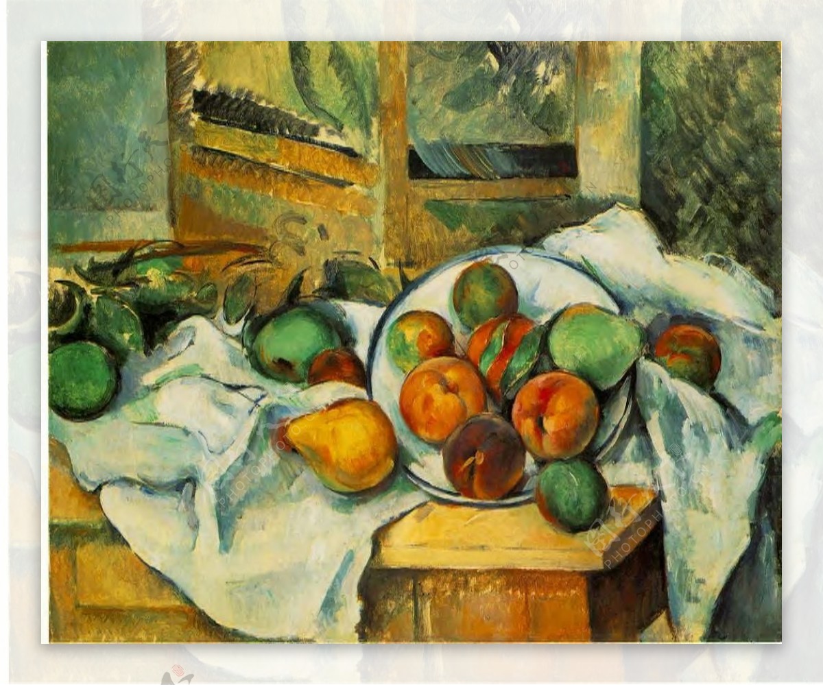 PaulCzanne0277法国画家保罗塞尚paulcezanne后印象派新印象派人物风景肖像静物油画装饰画