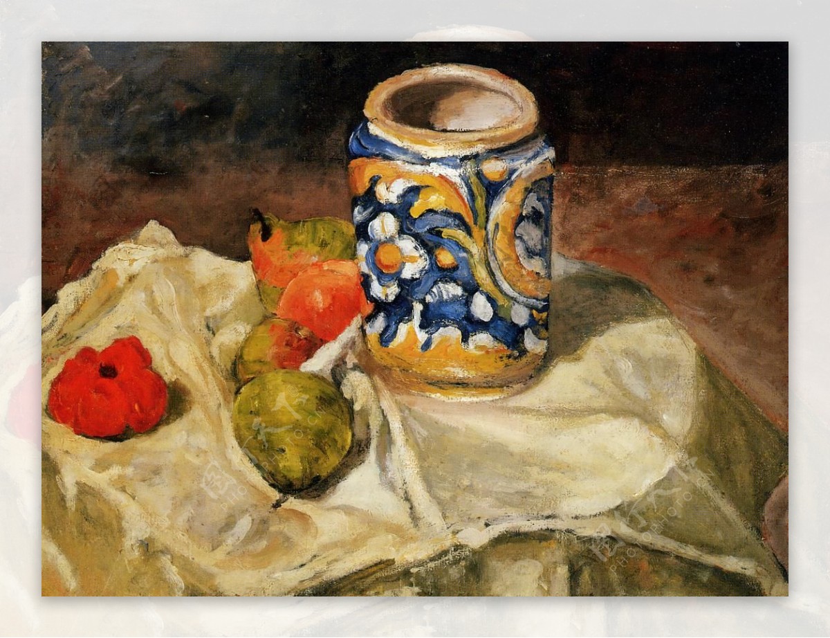 PaulCzanne0006法国画家保罗塞尚paulcezanne后印象派新印象派人物风景肖像静物油画装饰画