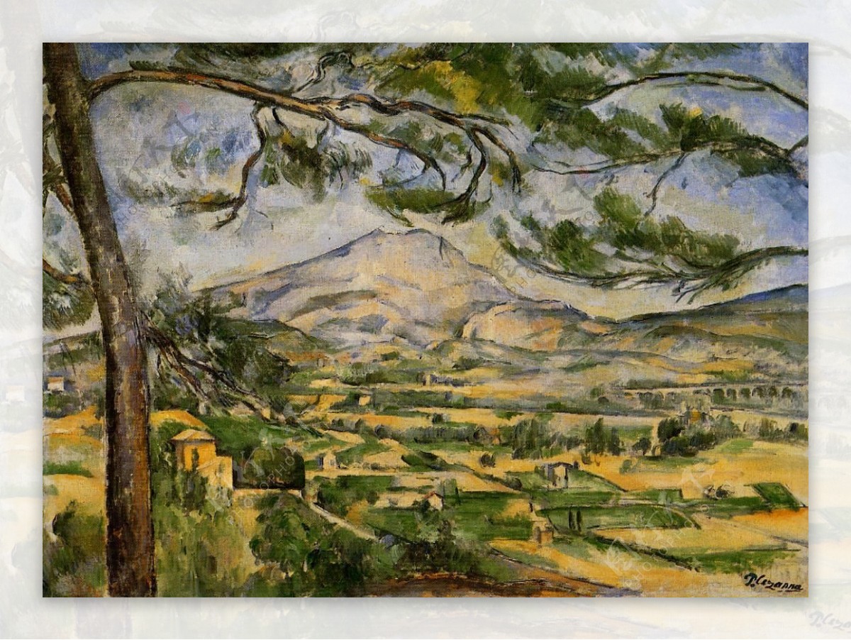 PaulCzanne0109法国画家保罗塞尚paulcezanne后印象派新印象派人物风景肖像静物油画装饰画
