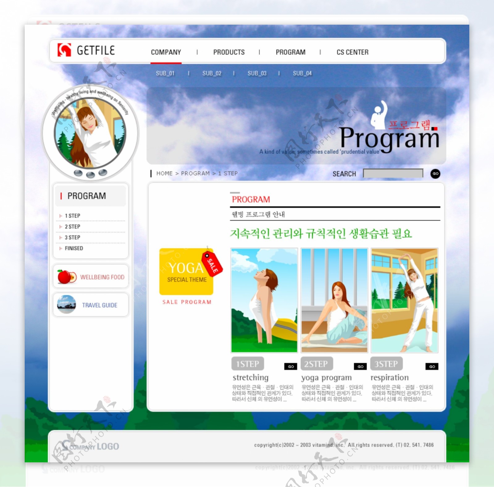 韩国女性娱乐网站模板