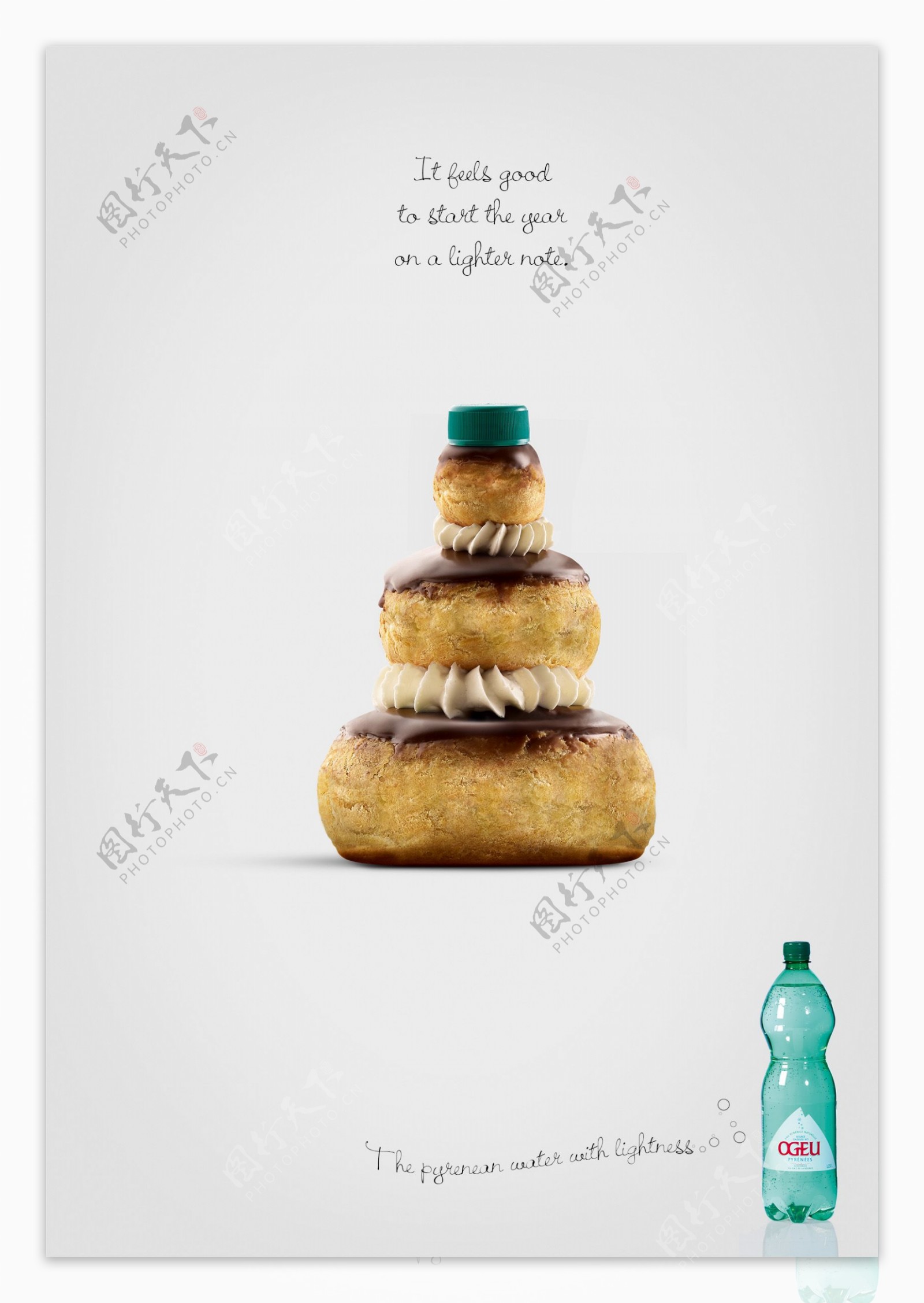 外国饮料创意设计海报