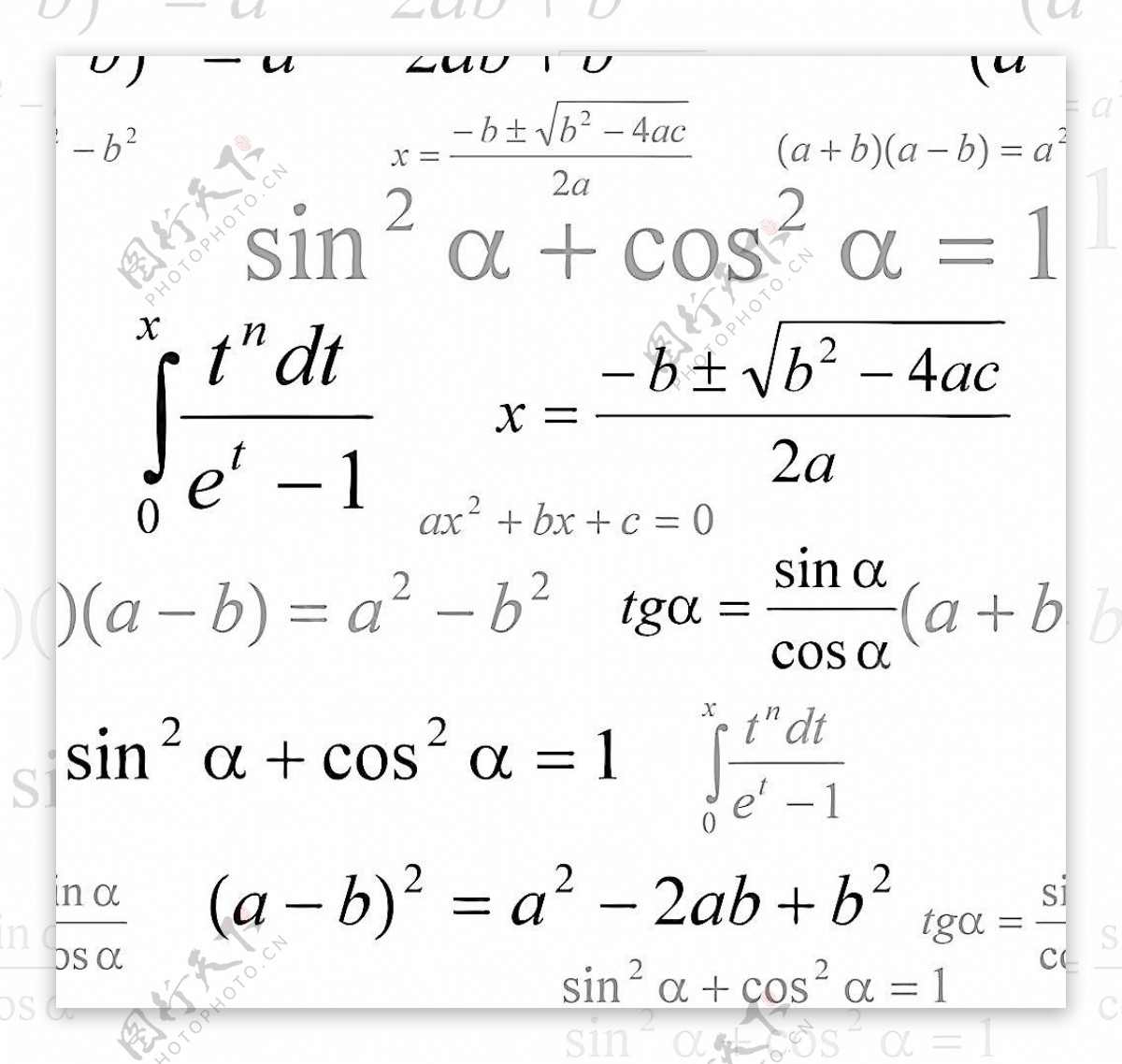 算术方程式图片