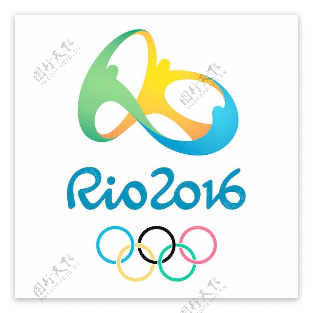 里约2016奥运会会徽的矢量图形