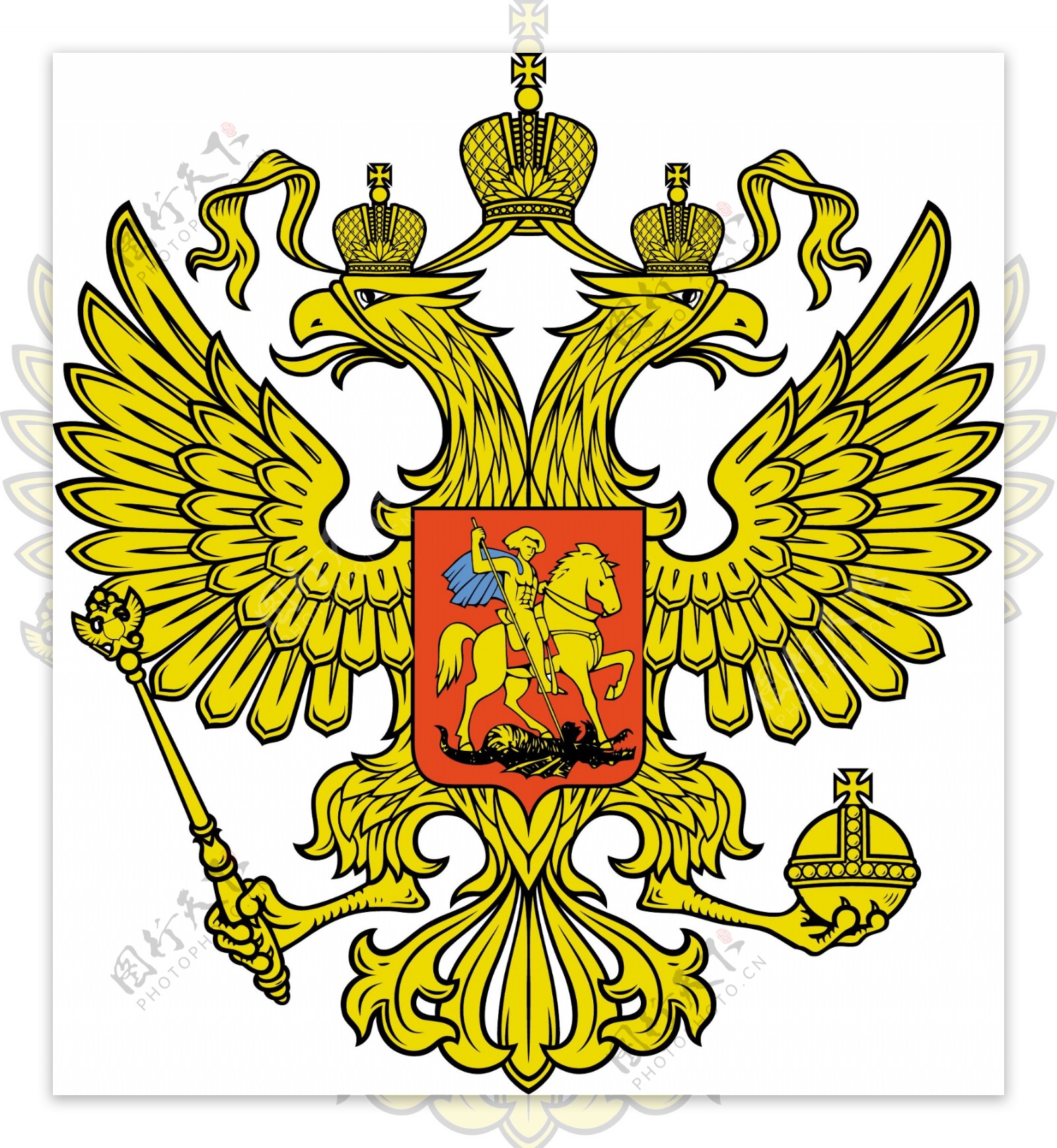 俄罗斯dblhead鹰标志
