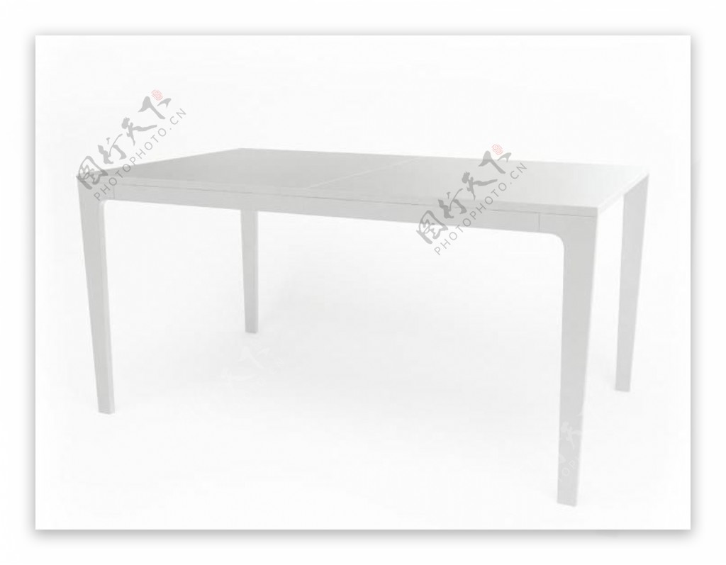 CASAMANIATablesAL01简约的白色长桌