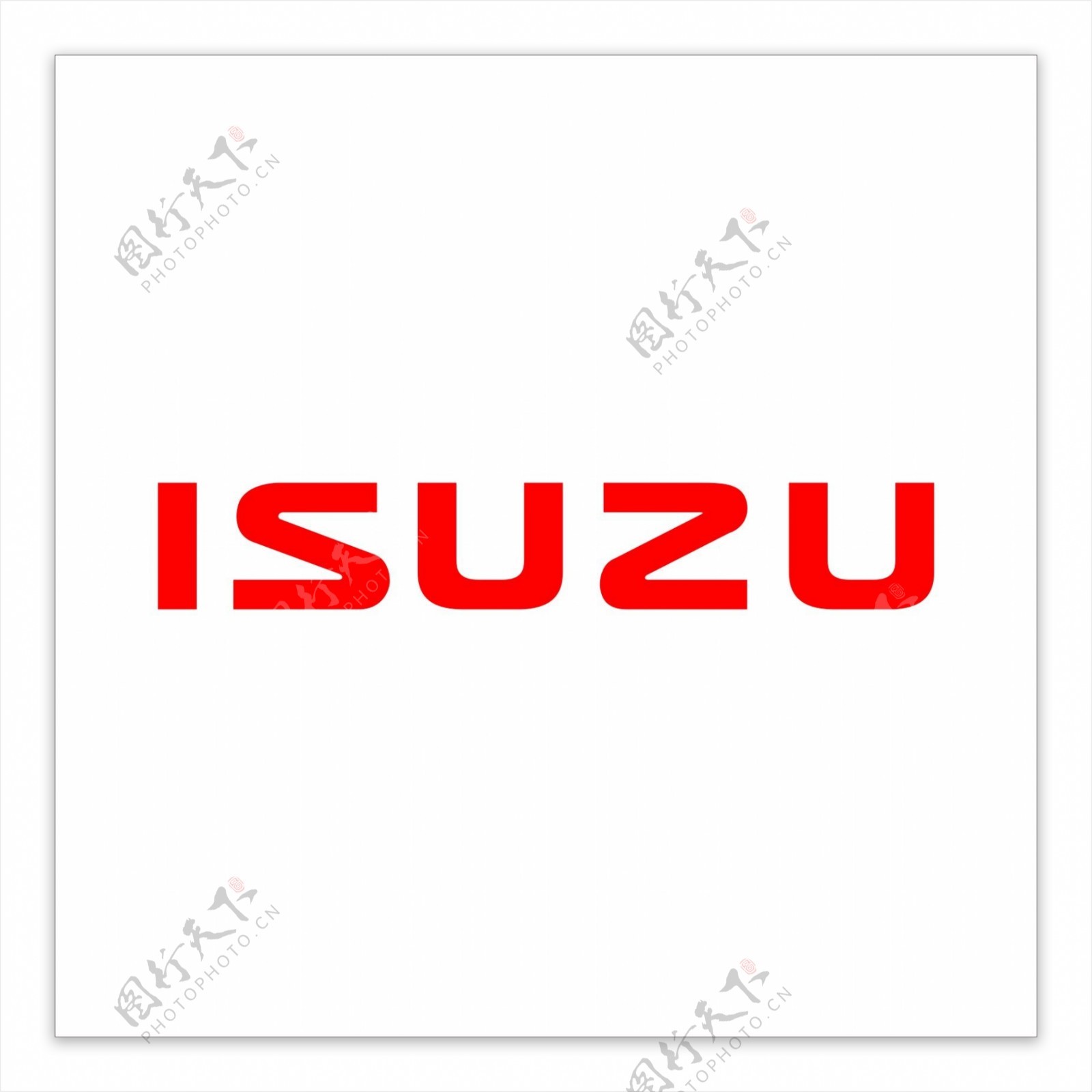 CDR矢量五十铃汽车标志isuzu