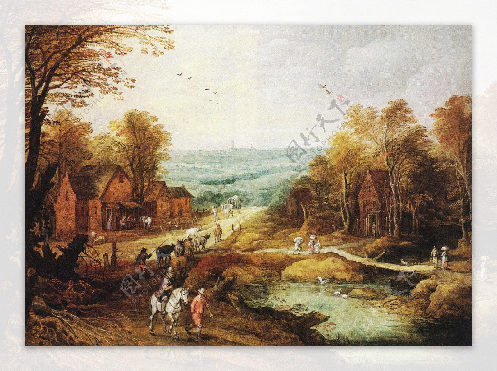 中世纪荷兰景观图片
