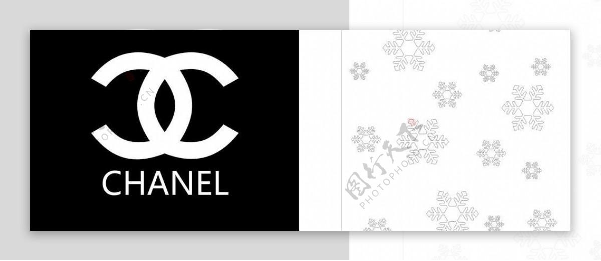 香奈儿logo及雪花图片
