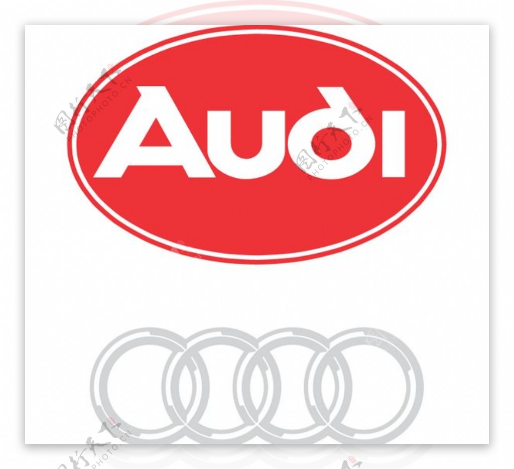 Audi2logo设计欣赏奥迪2标志设计欣赏