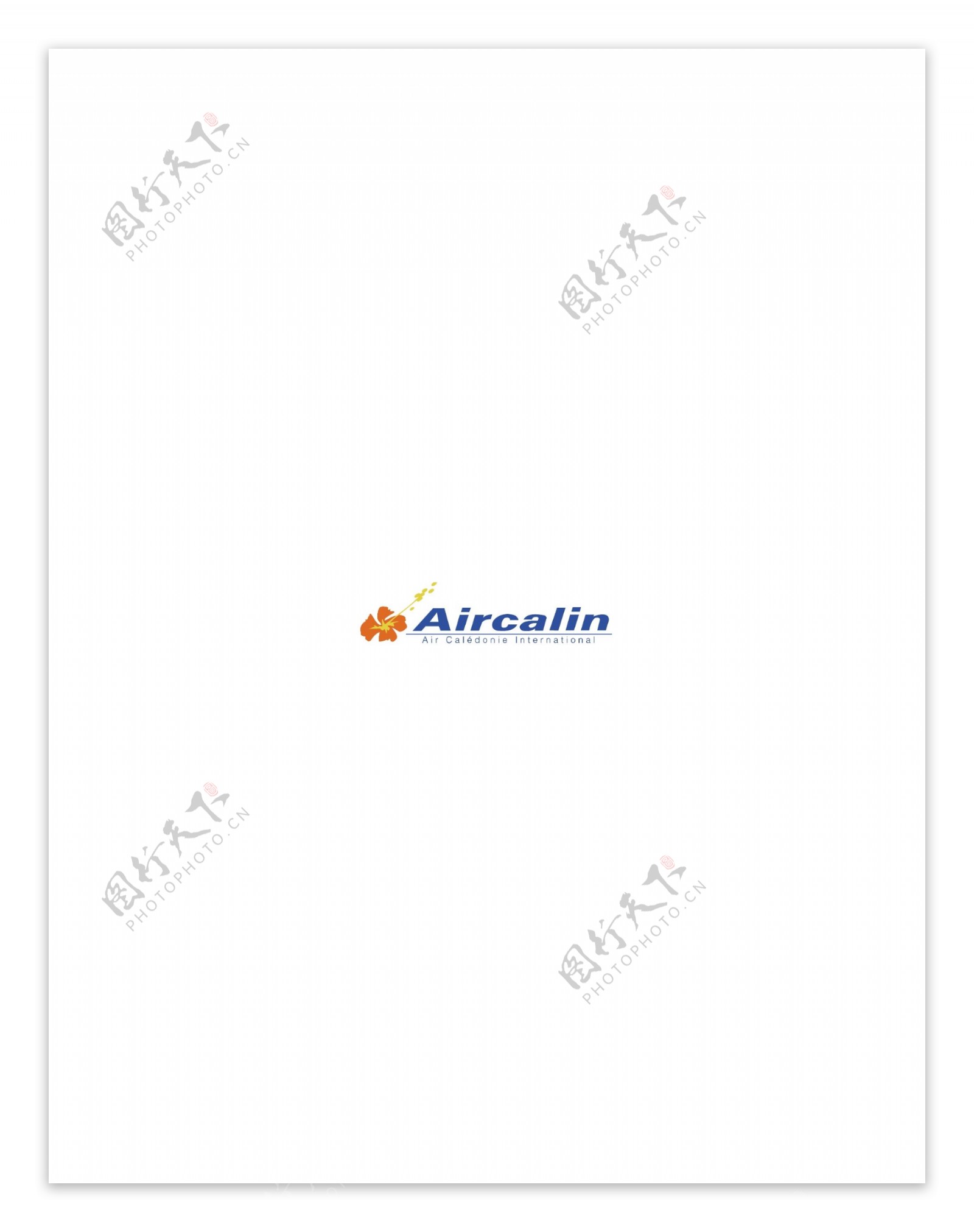 Aircalinlogo设计欣赏Aircalin民航公司标志下载标志设计欣赏