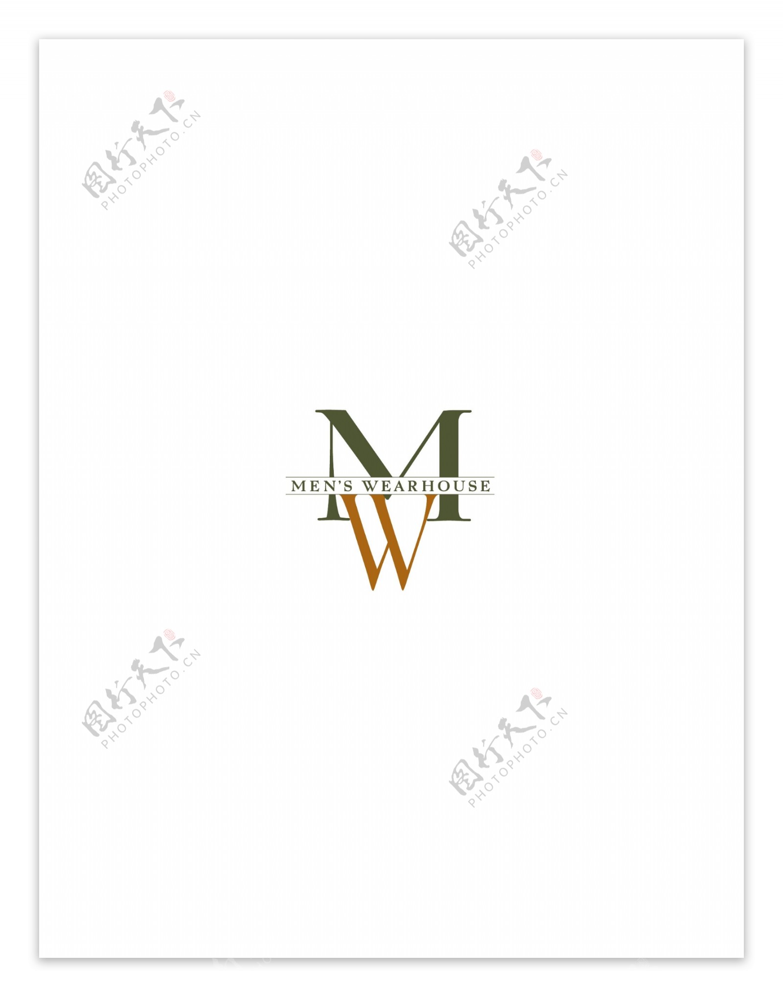 MensWarehouselogo设计欣赏MensWarehouse名牌服饰标志下载标志设计欣赏