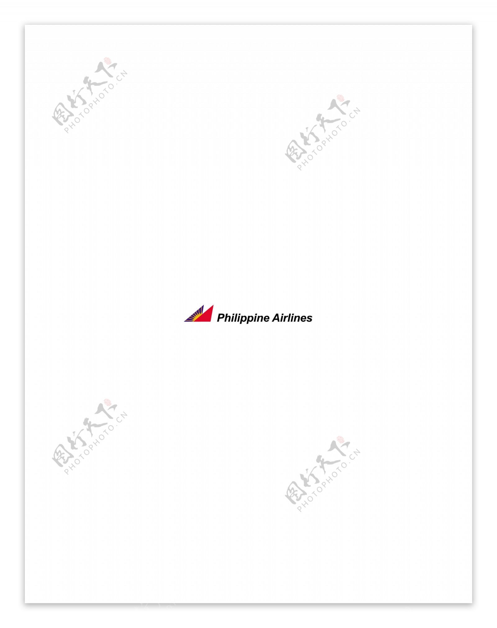 PhilippineAirlineslogo设计欣赏PhilippineAirlines民航业LOGO下载标志设计欣赏