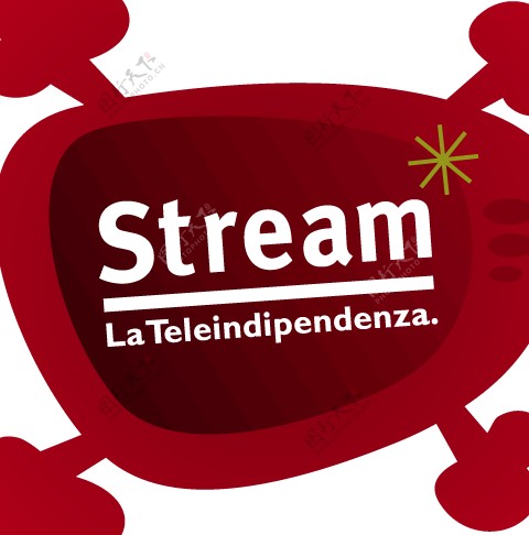 StreamTVlogo设计欣赏流电视标志设计欣赏