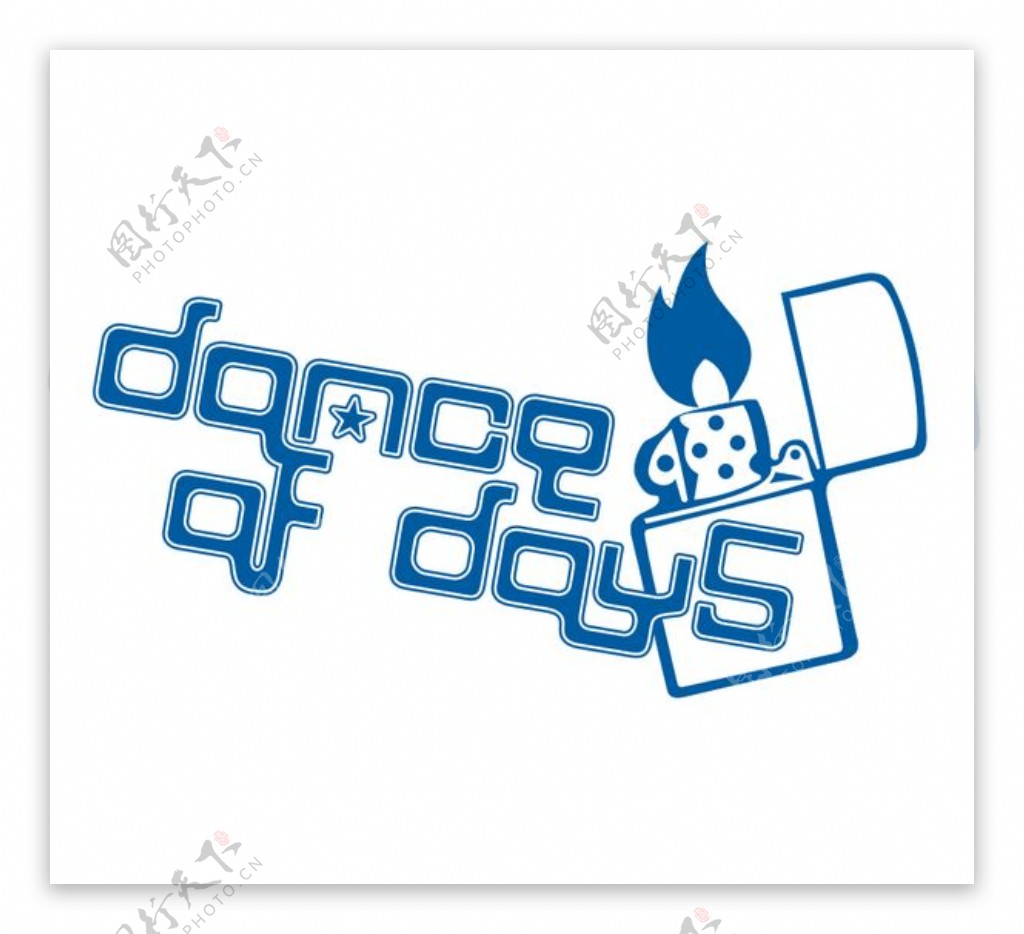 DanceOfDayslogo设计欣赏DanceOfDays音乐相关LOGO下载标志设计欣赏
