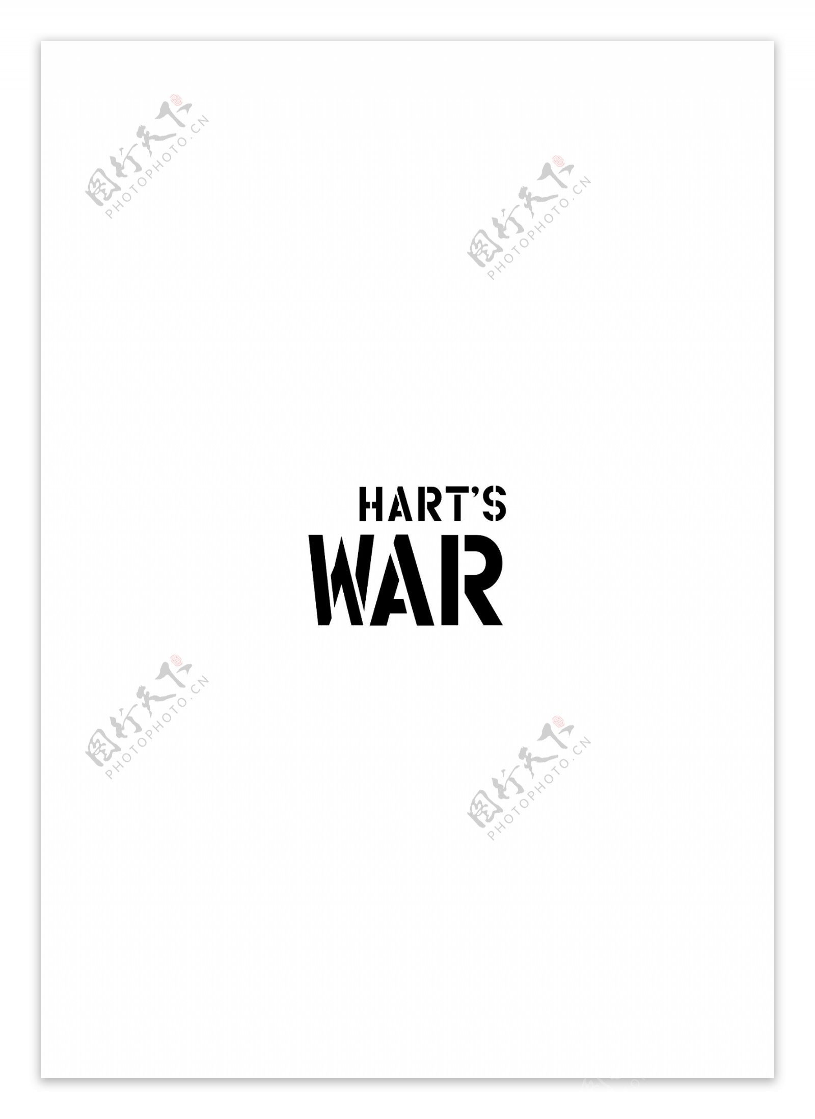 HartsWarlogo设计欣赏HartsWar经典电影标志下载标志设计欣赏