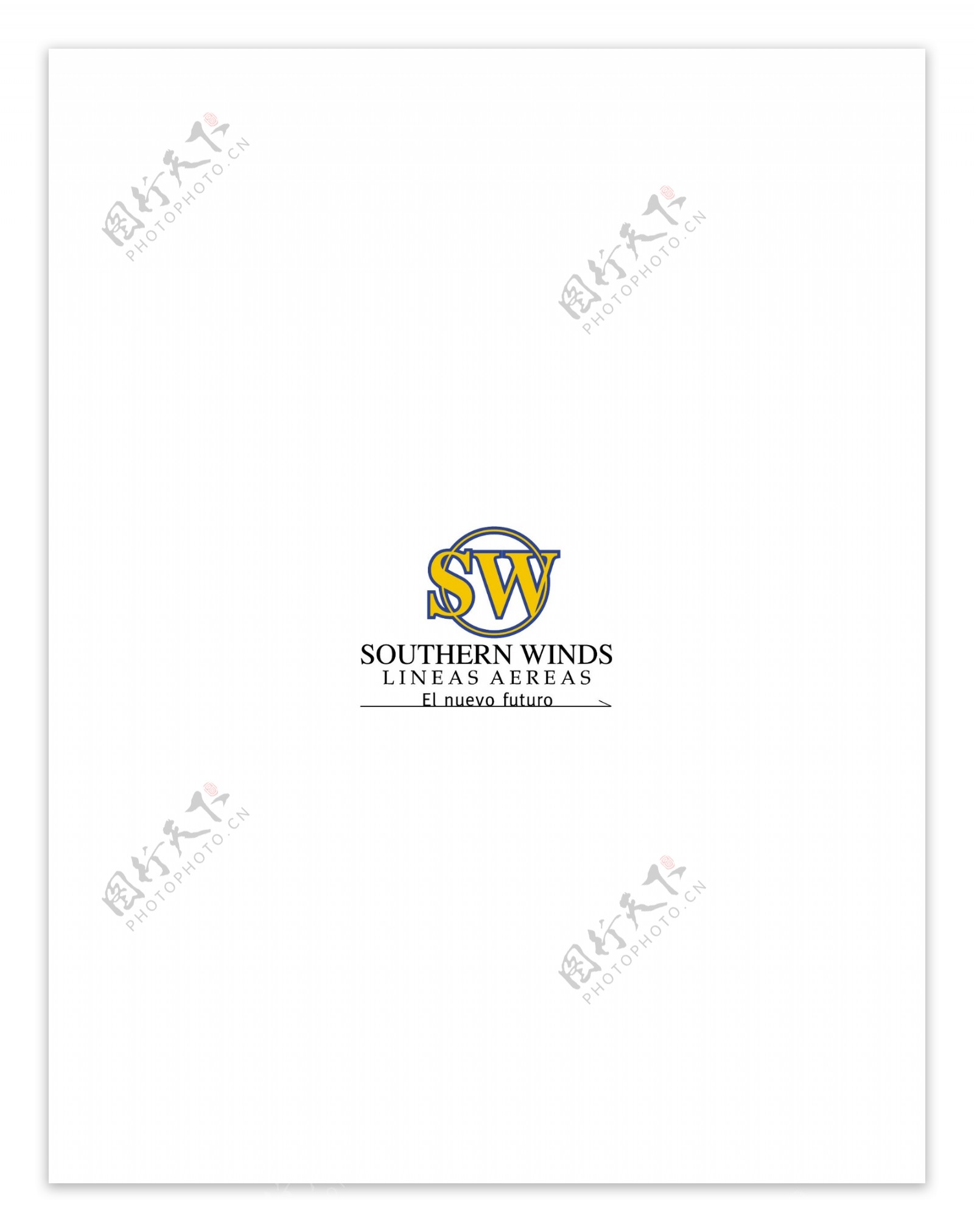 SouthermWindslogo设计欣赏SouthermWinds航空标志下载标志设计欣赏