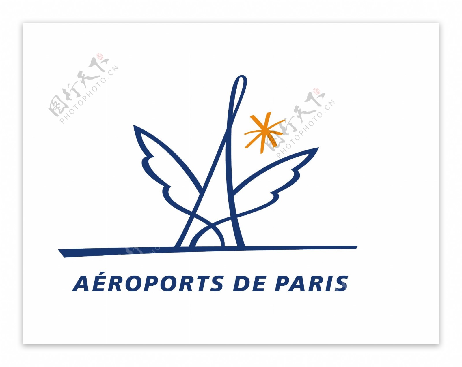 AeroportsdeParisADPlogo设计欣赏AeroportsdeParisADP航空公司标志下载标志设计欣赏
