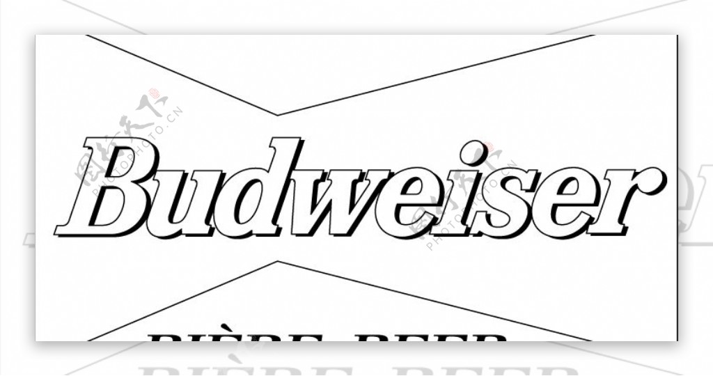 Budweiser4logo设计欣赏百威4标志设计欣赏