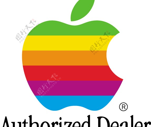 AppleAuthDealerlogo设计欣赏苹果权威性经销商标志设计欣赏
