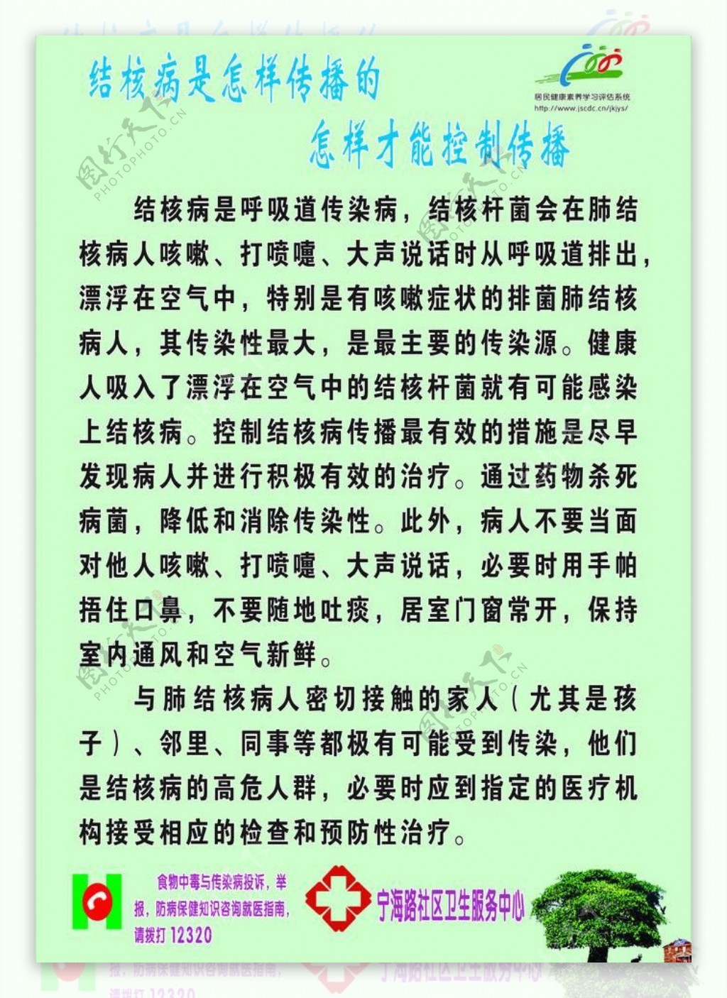 结核病的传播图片