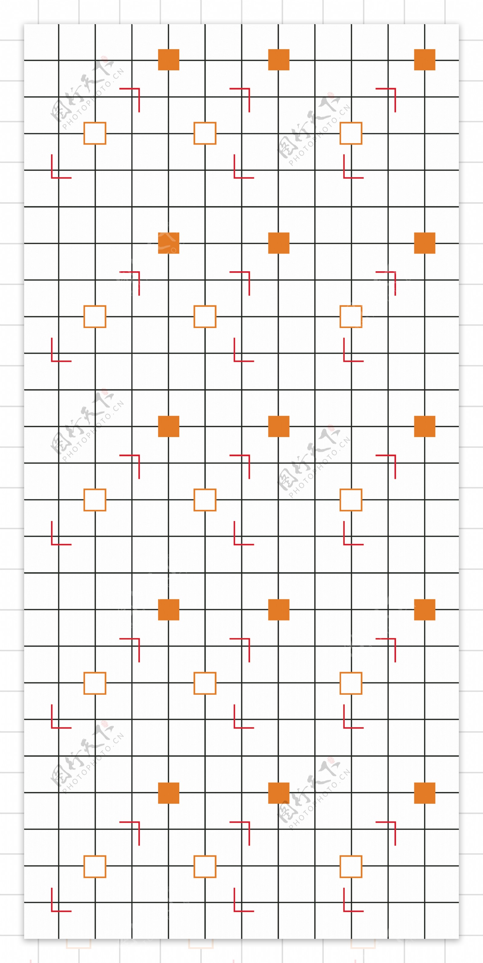 线条移门图片