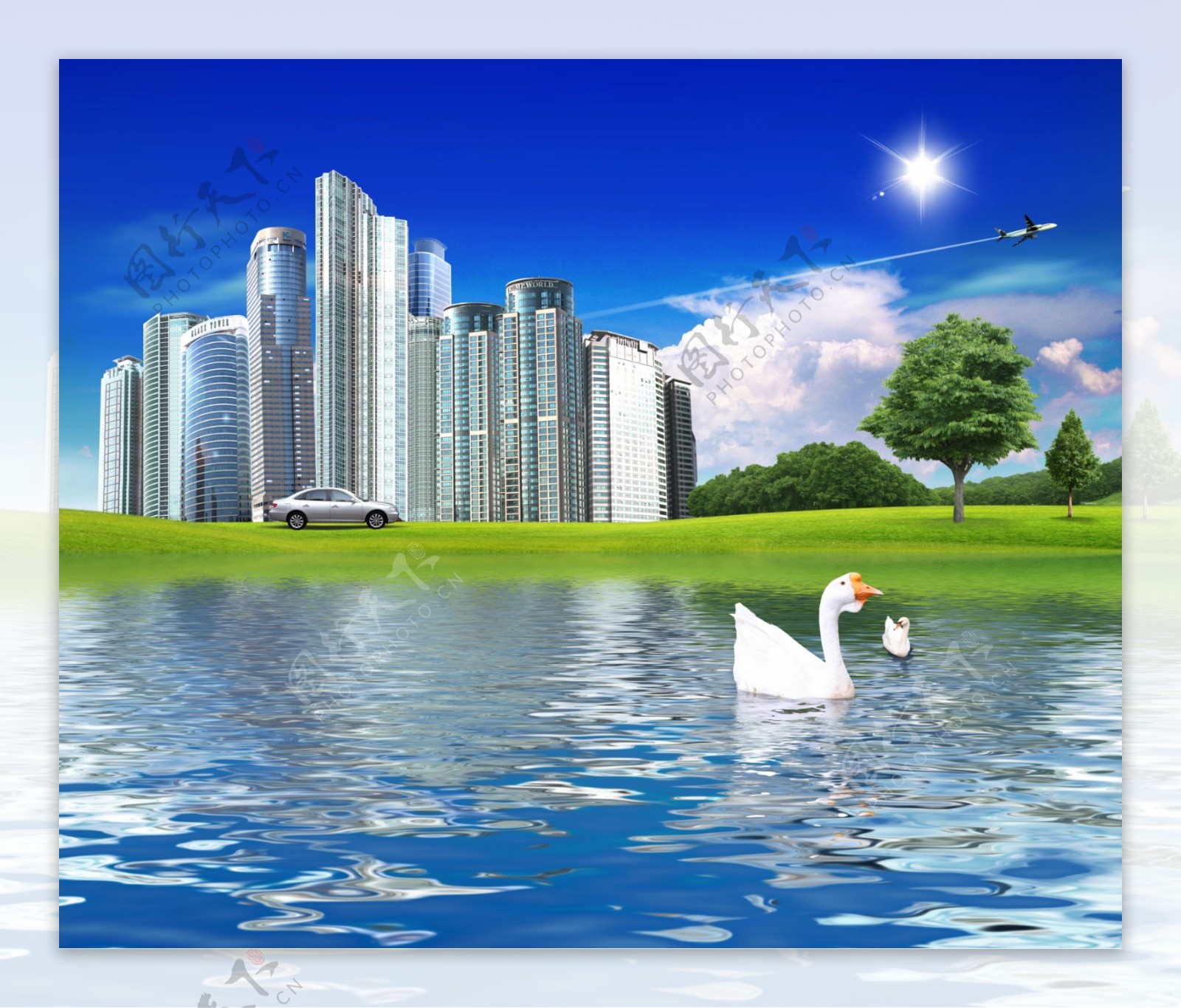 景物设计景观设计房地产楼书设计创意商务空间休闲社区韩国花纹图库2psd分层素材源文件