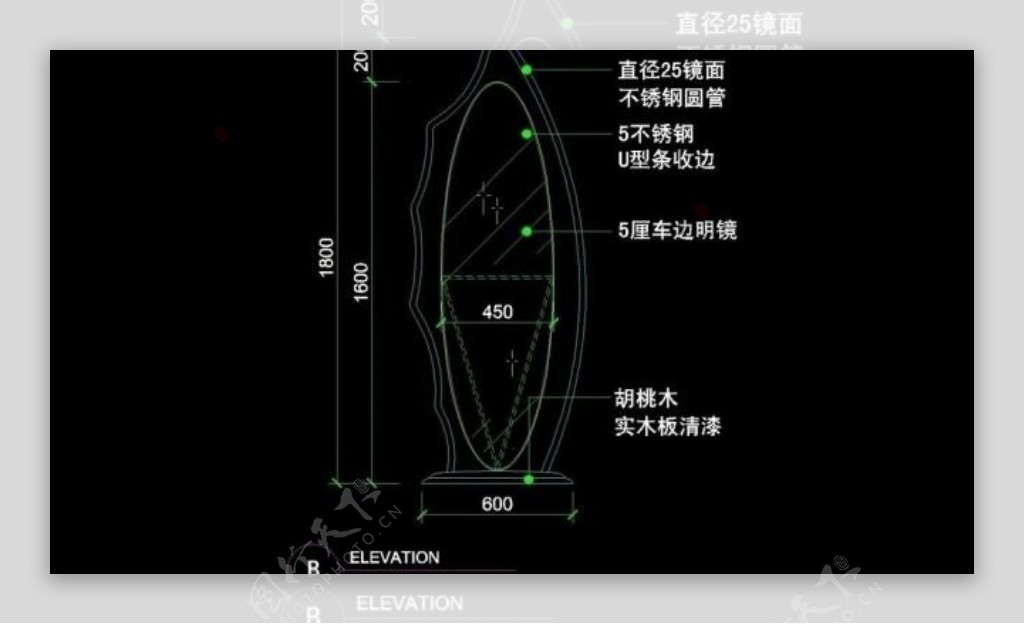 服装类cad设计素材图片