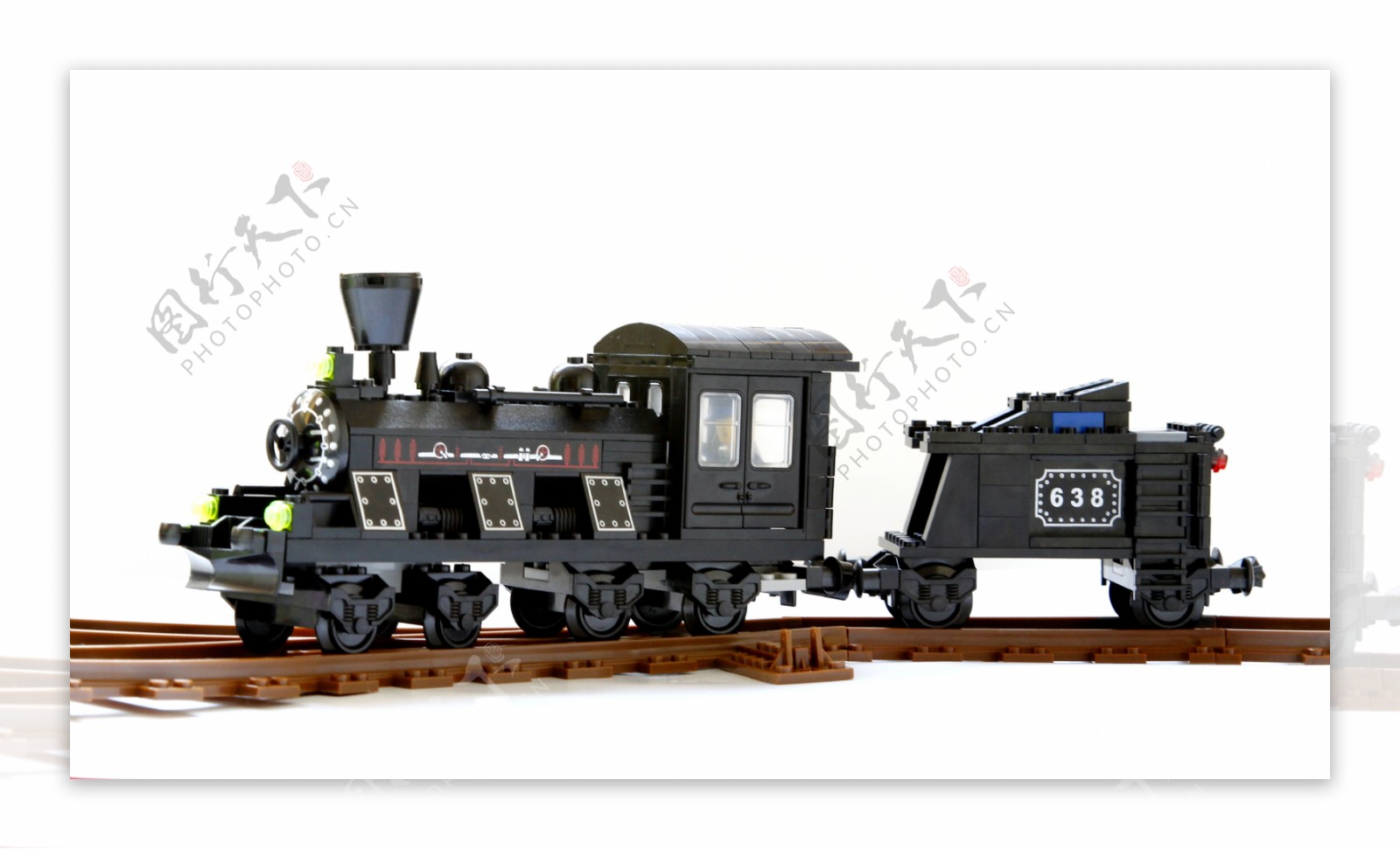 蒸汽货运火车玩具图片