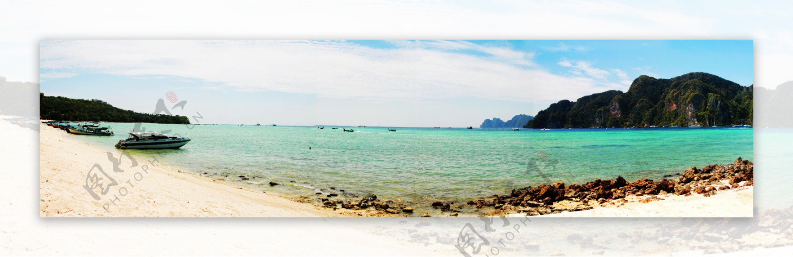 泰国普吉pp岛海滩图片