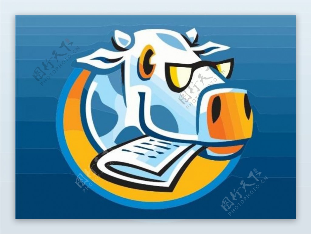 奶牛logo图片
