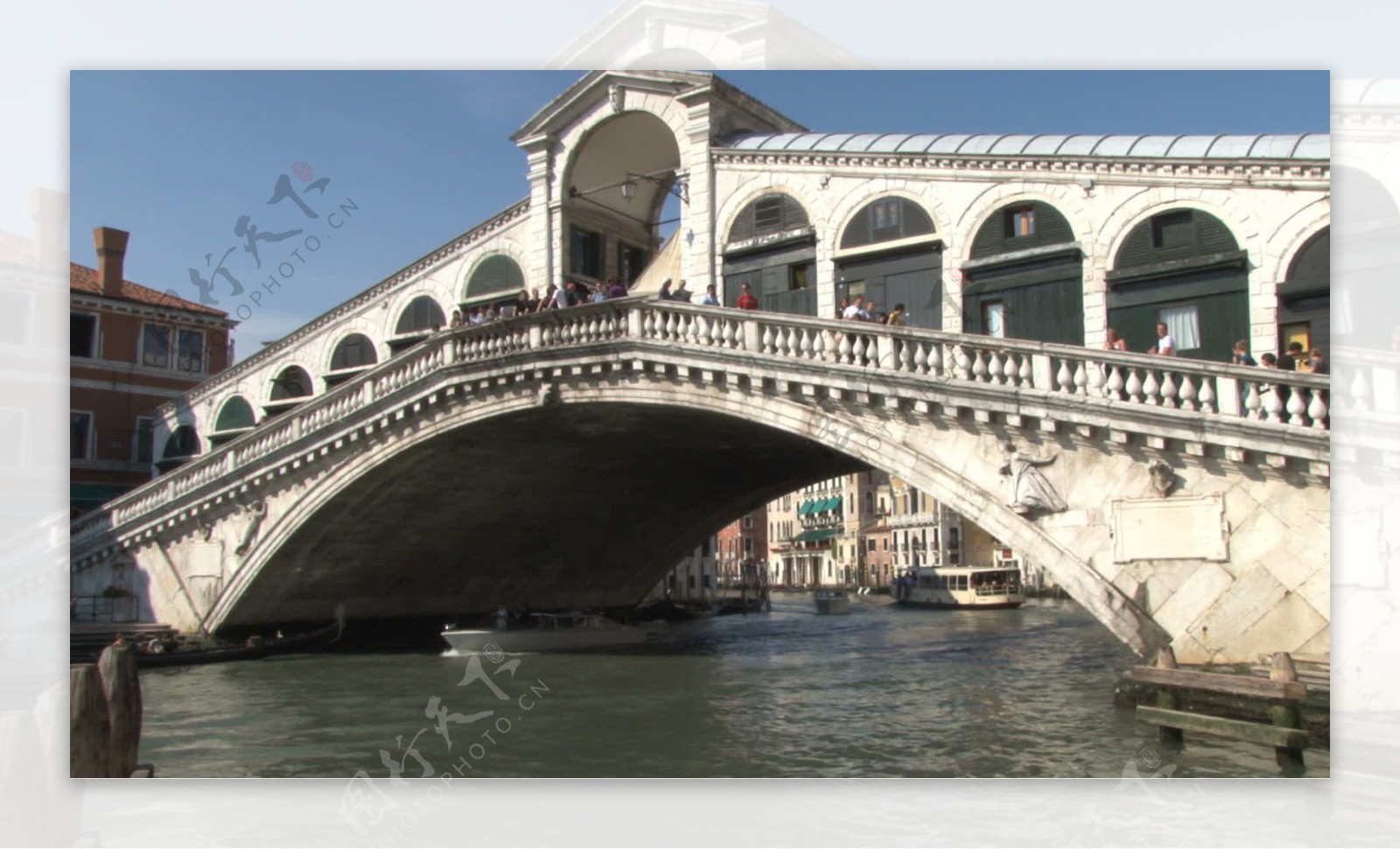 在威尼斯4的股票视频桥视频免费下载