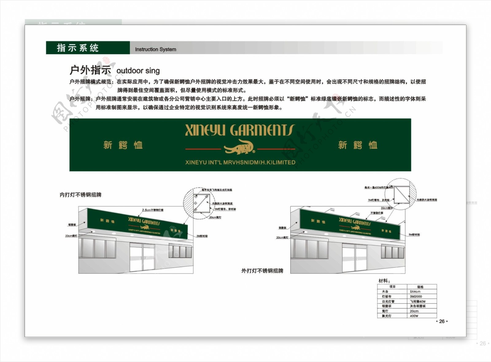 新鳄鱼vi设计系统图片