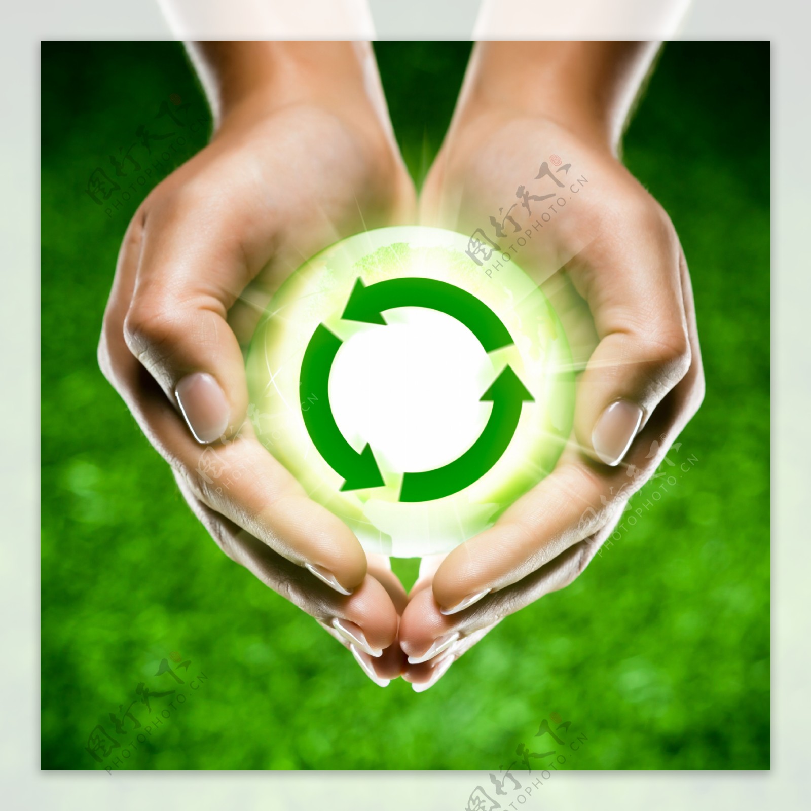 绿色循环环保