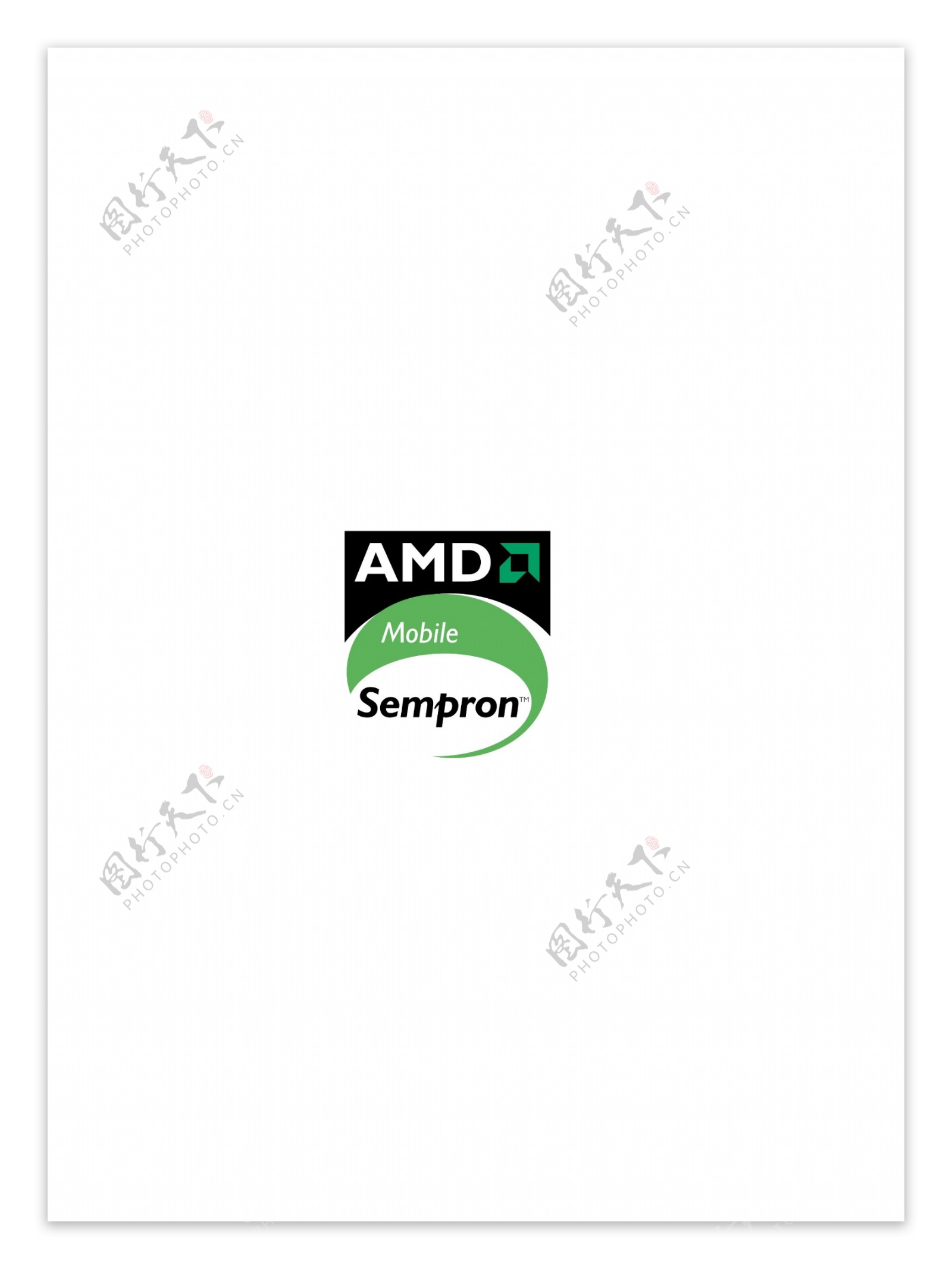 AMDMobileSempron1logo设计欣赏AMDMobileSempron1电脑硬件标志下载标志设计欣赏