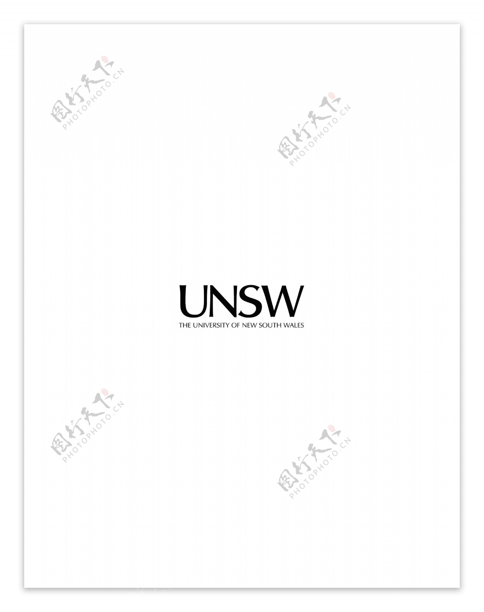 UNSWlogo设计欣赏UNSW知名学校标志下载标志设计欣赏