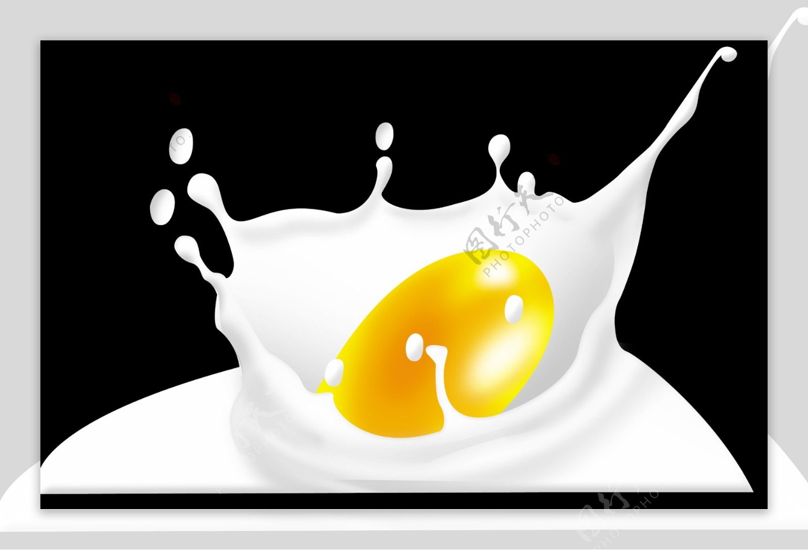 牛奶鸡蛋47964_美食文化_美食类_图库壁纸_68Design