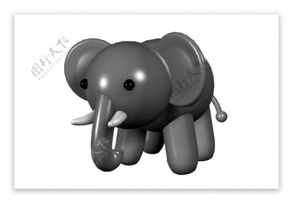 大象模型图片