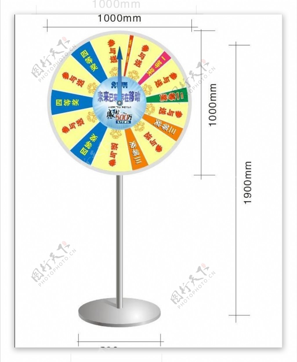 抽奖转盘图片