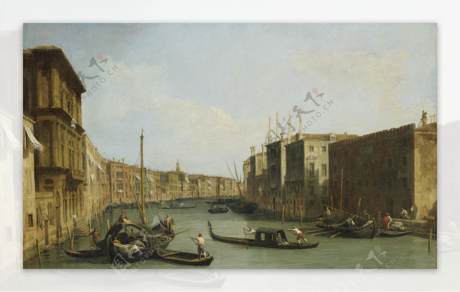 CanalettoGiovanniAntonioCanalItalian169717682大师画家古典画古典建筑古典景物装饰画油画